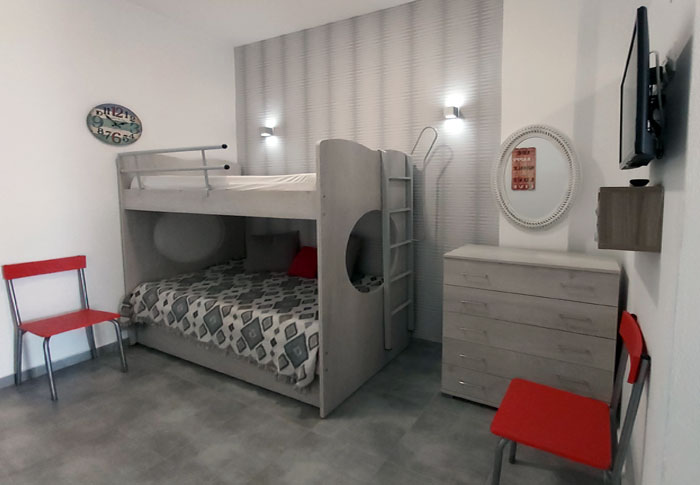 large-second-bedroom-with-Bunk-beds-on-the-ground-floor-Irini-apartments